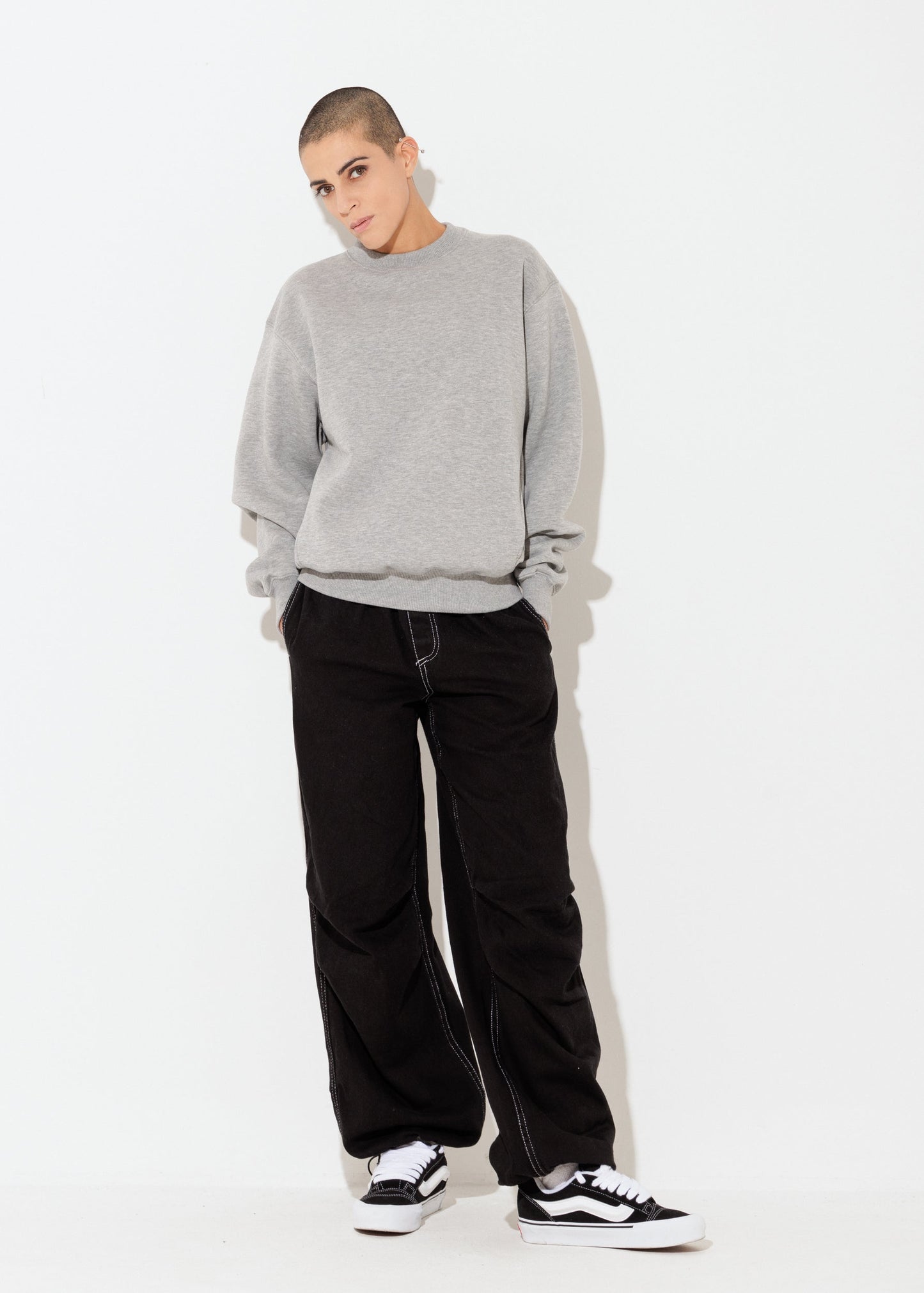 Versus Crewneck - Grigio Mélange - Unisex