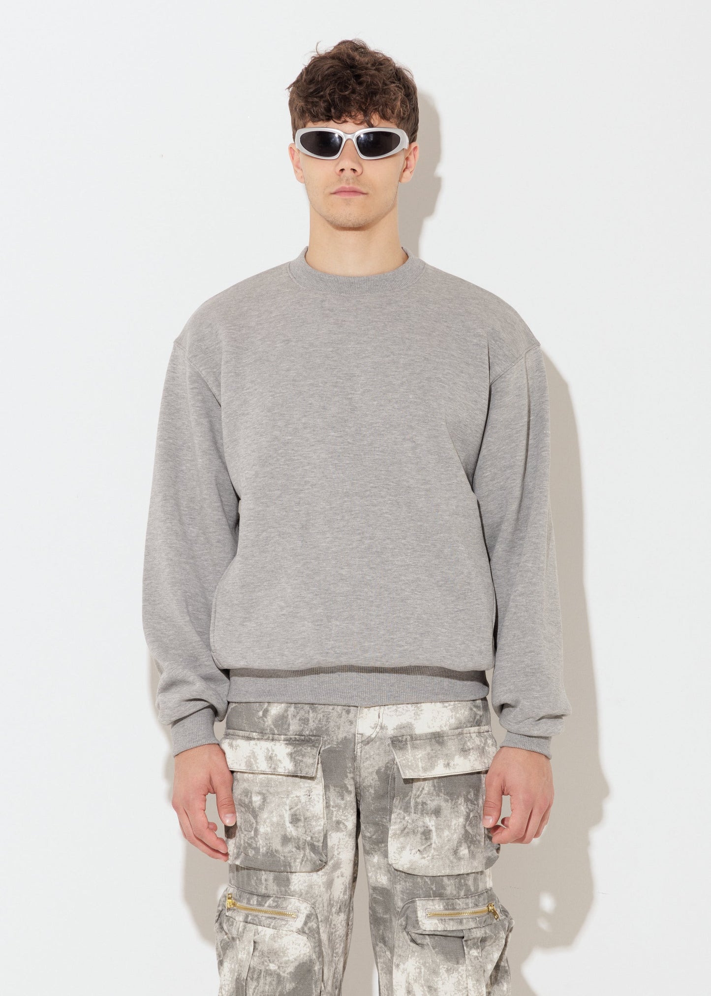 Versus Crewneck - Grigio Mélange - Unisex