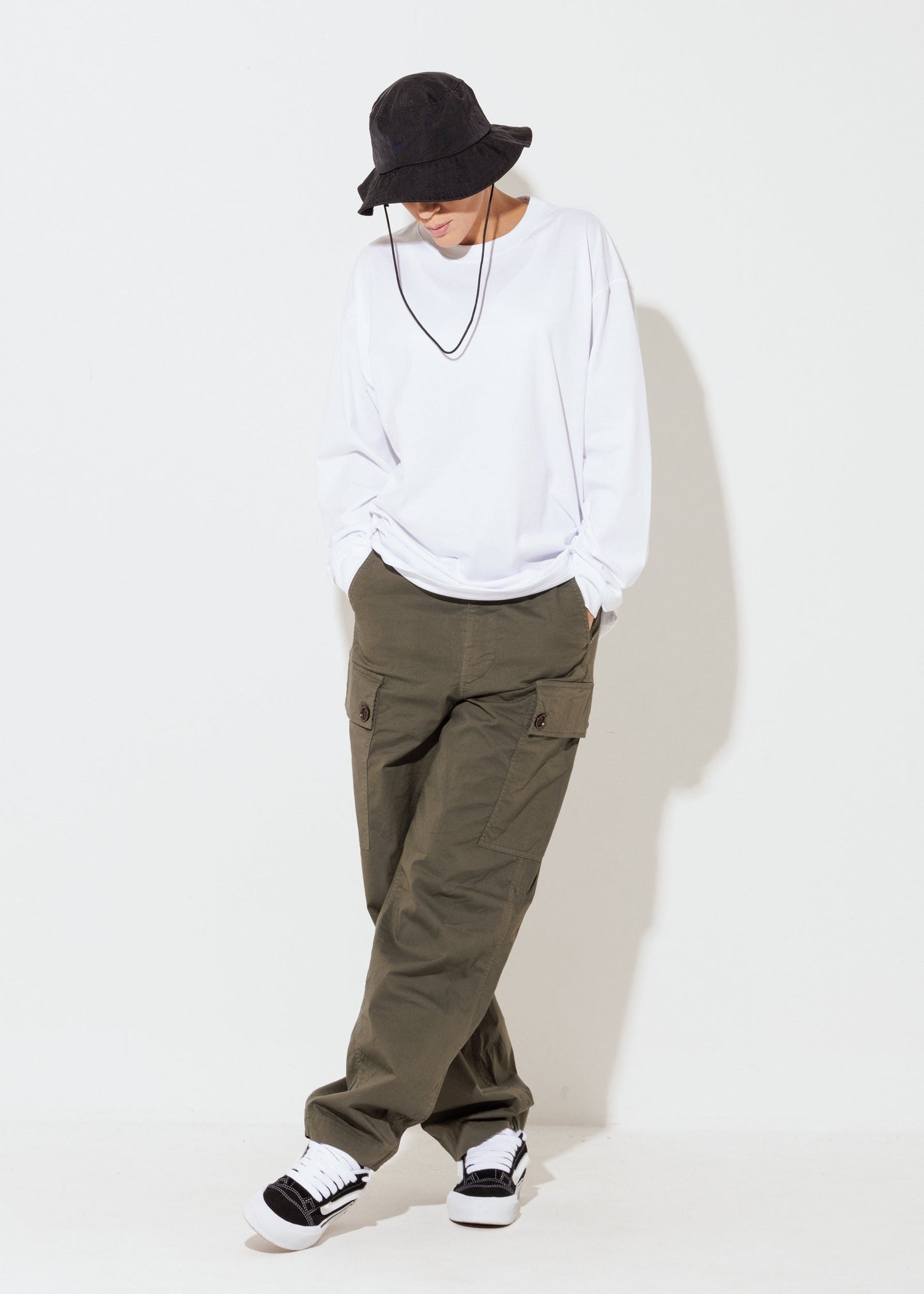 T-shirt Long Sleeve - Panna - Unisex