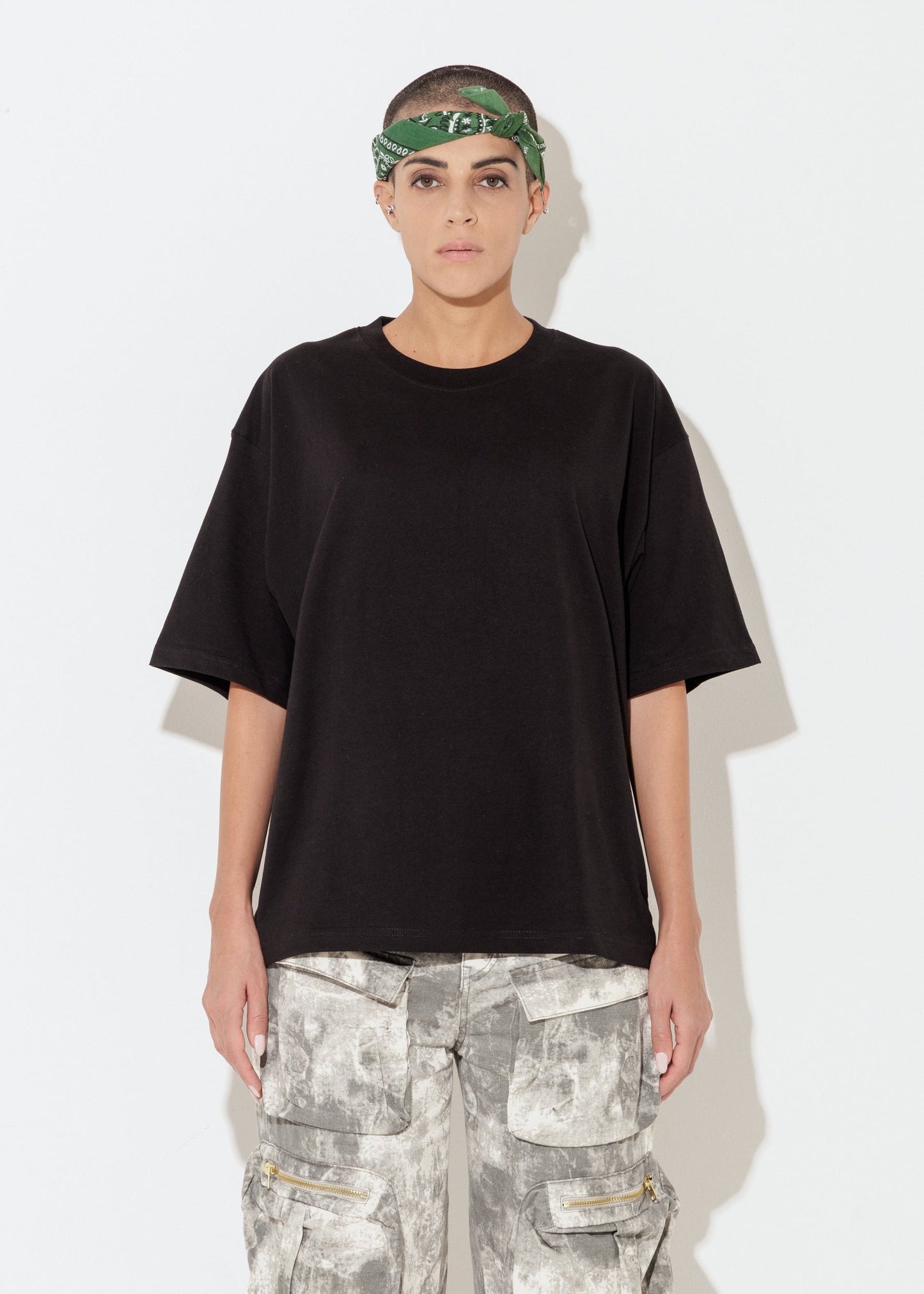 T-shirt Boxy - Nero - Unisex