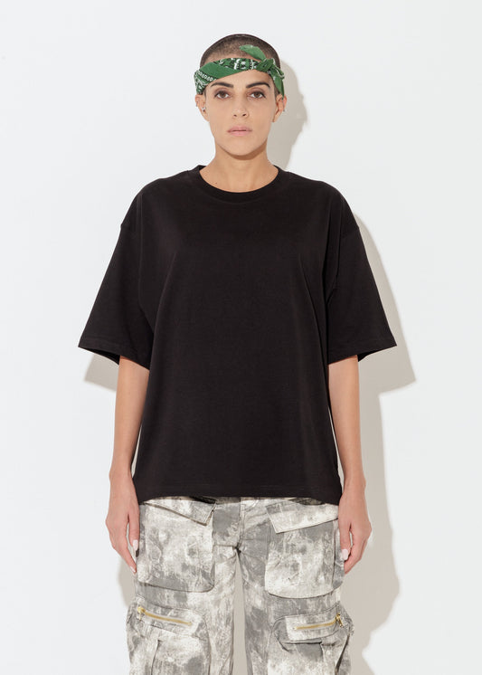 T-shirt Boxy - Nero - Unisex