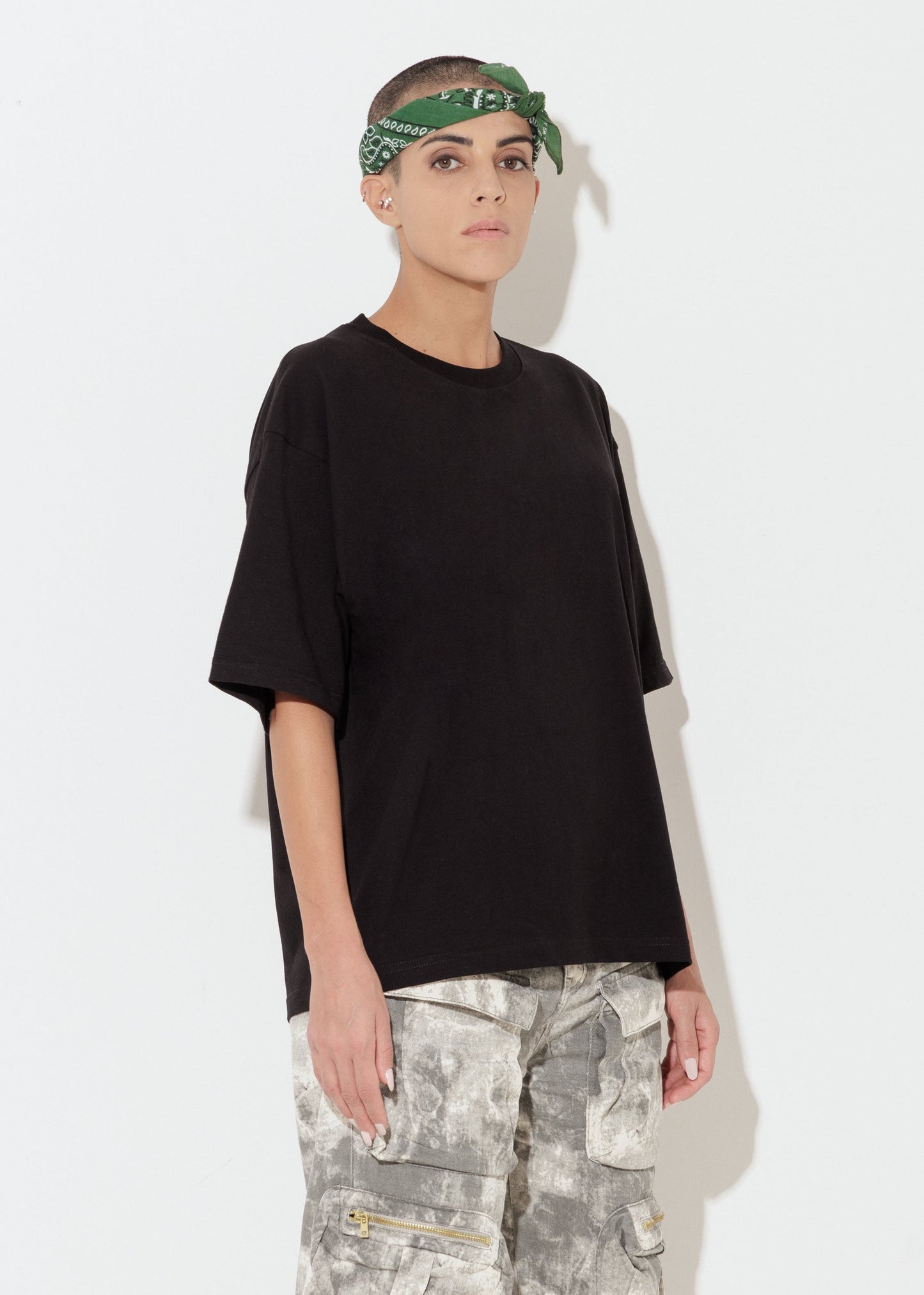 T-shirt Boxy - Nero - Unisex