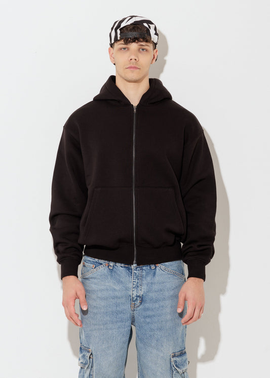 Perfect Hoodie Zip - Nero - Unisex